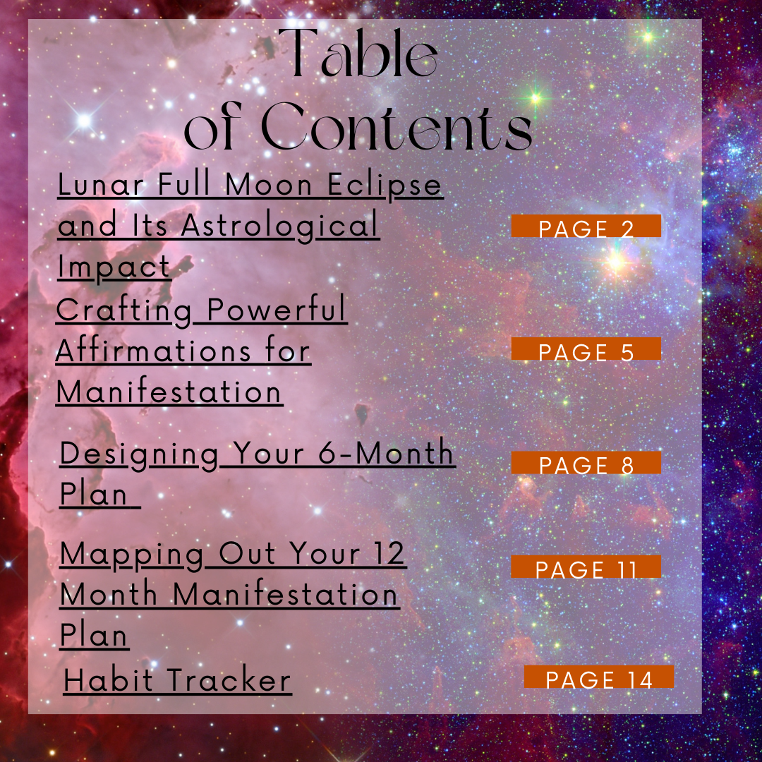 Lunar Eclipse Manifestation E-book